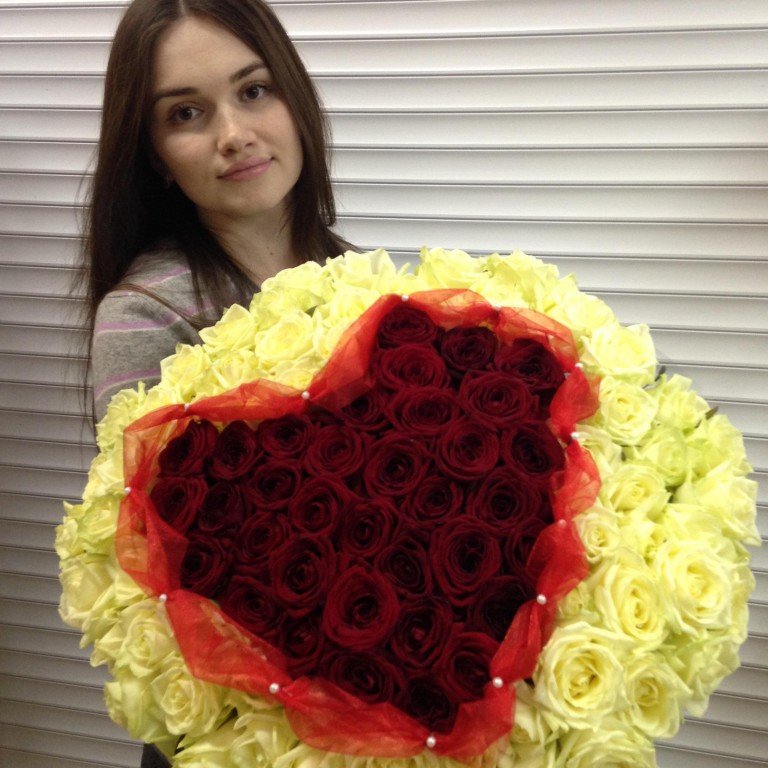 Букет из 101 российской розы, цена 15650 руб.
